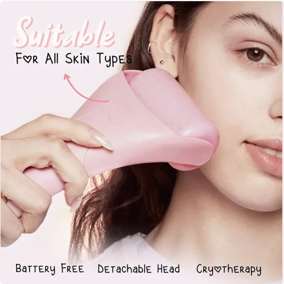 Still Glow Ice Roller - Cooling Facial Massage Tool
